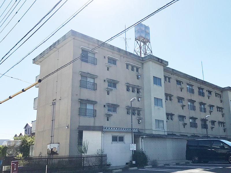 多治見市内 4階建て集合住宅マンション解体工事