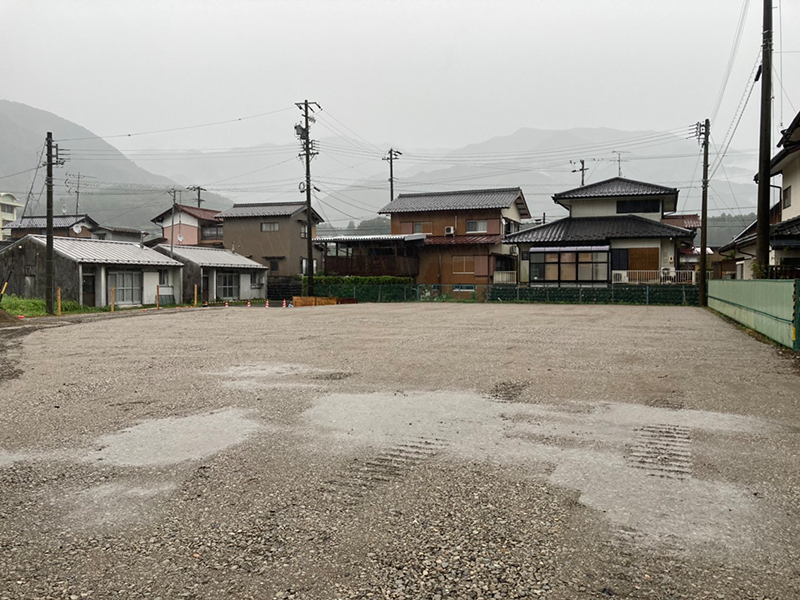 萩原第1県職員アパート解体工事